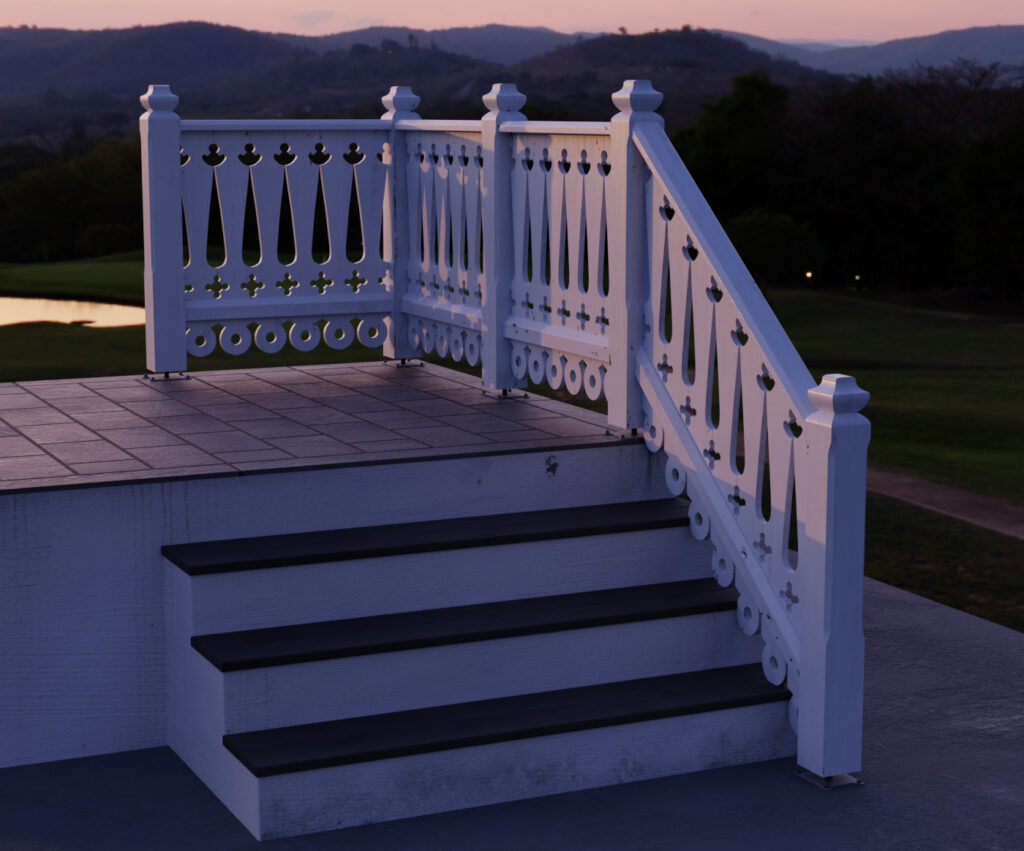 Deck Railing 1 – 3D Arches
